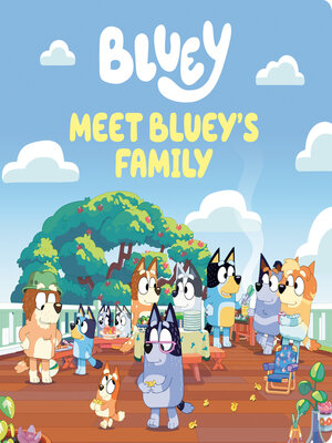 cover image of Meet Bluey's Family